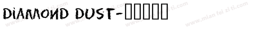 diamond dust字体转换